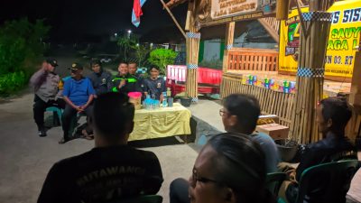 Polsek Jatiwangi Gelar Sosialisasi Pos Siskamling Sauyunan: Pererat Sinergi Polri dan Masyarakat Jaga Keamanan Desa Sutawangi