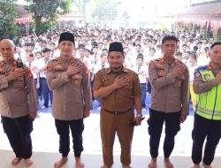 JJOS Police Goes To School, Kapolres Tanjung Priok Ajak Pelajar SMPN 261 Muara Angke Jauhi Tawuran dan Narkoba