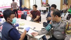 Semarak HUT Kemerdekaan RI; PMJ Merdeka Bersama Masyarakat, Polres Priok Gelar Donor Darah untuk Masyarakat