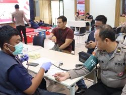 Semarak HUT Kemerdekaan RI; PMJ Merdeka Bersama Masyarakat, Polres Priok Gelar Donor Darah untuk Masyarakat