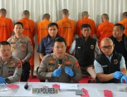 Polres Sumedang Ungkap Tindak Pidana Pembunuhan, 8 Tersangka Diamankan dan 1 DPO Diburu