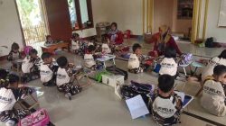 Pintu Kelas Sudah Di Gembok Puluhan Murid PAUD Melati Di Desa Sambimaya Terlantar