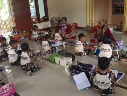 Pintu Kelas Sudah Di Gembok Puluhan Murid PAUD Melati Di Desa Sambimaya Terlantar