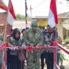 Wujud Kepedulian TNI untuk Masyarakat, Jembatan Gantung Perintis Garuda Diresmikan di Kecapi