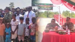 Kegiatan Video Conference (Vicon) dalam rangka launching 3.395 Jembatan Merah Putih dan 3.000 titik air bersih di seluruh Indonesia.