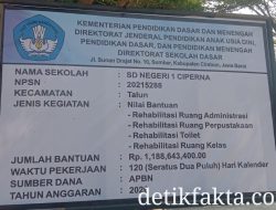 Proyek Rp1,18 Miliar SDN 1 Ciperna Tanpa Penanggung Jawab, Keselamatan Diabaikan