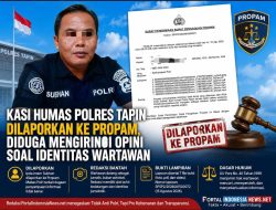 Kasi Humas Polres Tapin Dilaporkan ke Propam, Polemik Identitas Wartawan Jadi Sorotan