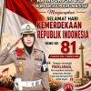 Kompol Darmawati, SE, MH, MM Beserta Staf Mengucapkan Selamat Ulang Tahun Kemerdekaan RI ke 81 Tahun 2026