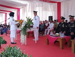 Sukses Gelar Upacara HUT-RI ke-81, Camat Jayanti Jadi Inspektur Upacara