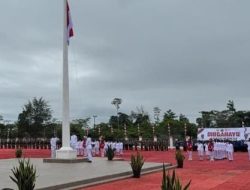 Upacara HUT RI Ke 81 Tahun di Yahukimo Papua Pergunungan Berlangsung Khidmat