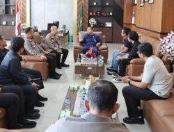 Perkuat Sinergi, Kapolres Pelabuhan Tanjung Priok Sambangi Pengadilan Negeri Jakarta Utara