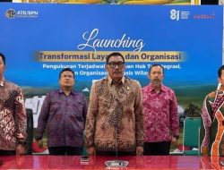 Kantor Pertanahan Kabupaten Tabanan Ikuti Launching Transformasi Layanan dan Organisasi Kementerian ATR/BPN