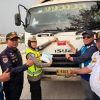 Induk Tol PJR BSD Korlantas Polri Lakukan Penertiban Kendaraan yang Over Load dan Over Dimensi 