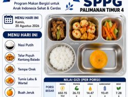 Makanan Bergizi Gratis SPPG Palimanan Timur: Makanan Sehat, Generasi Kuat, Indonesia Sehat dan Berdaulat