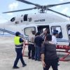 Polri Evakuasi Dua Warga Palue Lewat Jalur Udara, Lansia Korban Reruntuhan dan Ibu Hamil