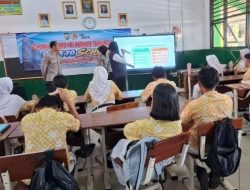 JJOS Police Goes to School, Polres Pelabuhan Tanjung Priok Edukasi Pelajar SMPN 261 Muara Angke tentang Kekerasan dan Bijak Bermedia Digital