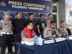 Kasus Matel Diduga Peras Pengendara  di Cikupa Diungkap, Polresta Tangerang Tangkap Tiga Terduga Pelaku