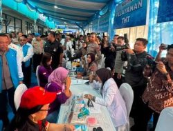 Kapolri Tinjau Baktikes Di Gedung Kspsi Jatim, Layanan Kesehatan Dihadirkan Untuk Pekerja Dan Masyarakat