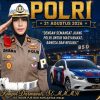 Kompol Darmawati, SE, SH, MH, Kepala KA Induk PJR Korlantas Polri, Mengucapkan Selamat Hari Juang Polri.