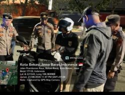 Jaga Jakarta On The Spot, Waka Polsek Bekasi Barat Pimpin KRYD dan Razia Stasioner Cegah Tawuran