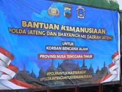 12 Truk Bantuan Polda Jateng Tiba di Labuan Bajo, Siap Disalurkan untuk Warga Terdampak Gempa NTT