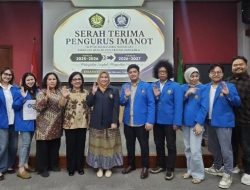 Estafet Kepemimpinan, IMANOT Fakultas Hukum Universitas Pancasila Resmi Gelar Serah Terima Jabatan Pengurus Periode 2026–2027