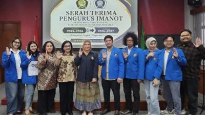 Estafet Kepemimpinan, IMANOT Fakultas Hukum Universitas Pancasila Resmi Gelar Serah Terima Jabatan Pengurus Periode 2026–2027