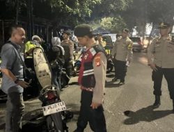 Berikan Rasa Aman Masyarakat, Kapolsek Bekasi Barat Pimpin Razia Stasioner dan Patroli Jaga Jakarta On The Spot