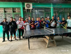 KUA Kecamatan Tukdana Gelar Pertandingan Tenis Meja