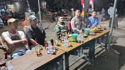 Bhabinkamtibmas dan Babinsa Amankan Peringatan HUT ke-81 RI di Desa Tuk: Sosialisasikan Siskamling, Perkuat Jaga Rawat Jawa Barat