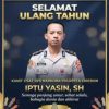 Selamat Ulang Tahun AIPTU YASIN, S.H., Kasubnit Satnarkoba 852 Polresta Cirebon: Semoga Pengabdian dan Kebijaksanaan Senantiasa Bertumbuh