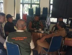 Sambangi Kantor Kelurahan Kecapi, Bhabinkamtibmas Perkuat Sinergi Tiga Pilar Jaga Kamtibmas