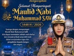 Keluarga Besar Polantas Karib Ka Induk PJR BSD Korlantas Polri Mengucapkan Selamat Memperingati Maulid Nabi SAW 1448 H 2026