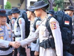 Polri Berangkatkan 403 Personel Satgas Edukasi Karhutla Hari Ini