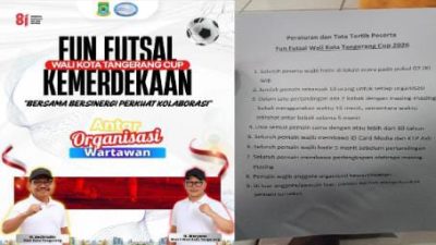 Didiskualifikasi Saat Unggul 5-1, GWI Kota Tangerang Protes Dugaan Diskriminasi di Ajang Fun Futsal Walikota Cup