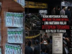 Hendak Menyerahkan Penjual Obat Keras Terlarang Daftar G, Lima Wartawan Malah Ditetapkan Tersangka oleh Polsek Teluknaga