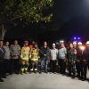 Respon Cepat Polisi, Brimob dan Damkar Tangani Kebakaran Lahan Kedawung