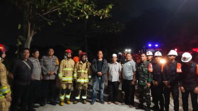 Respon Cepat Polisi, Brimob dan Damkar Tangani Kebakaran Lahan Kedawung