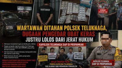 Buntut Penahanan Wartawan, Pembatasan Hak Kunjungan Hingga Dugaan Intimidasi Oknum, Kini Kapolsek Teluknaga Akan Propam kan