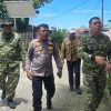 Dandim 0205/TK Tinjau Langsung Aktivitas Gunung Sinabung Bersama BPBD dan PVMBG