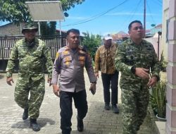 Dandim 0205/TK Tinjau Langsung Aktivitas Gunung Sinabung Bersama BPBD dan PVMBG