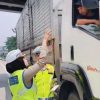 Induk PJR BSD Korlantas Polri Intens kan Blue Light Patrol Tindak Tegas Kendaraan Patkir sembarangan di Bahu Jalan Tol BSD