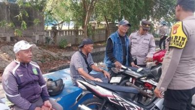 Jaga Jakarta On The Spot, Polres Pelabuhan Tanjung Priok Sampaikan Pesan Kamtibmas kepada Pengemudi Ojek Pangkalan dan Bajaj di Muara Baru