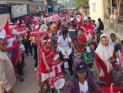 Meriah! Karnaval Sepeda Hias di Jayanti Dibanjiri Peserta dan di Sponsori Oleh Madinah Iman Wisata dan Klinik dr. Anden