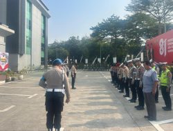 Sipropam Pantau Kesiapan Personel dalam Apel Siaga