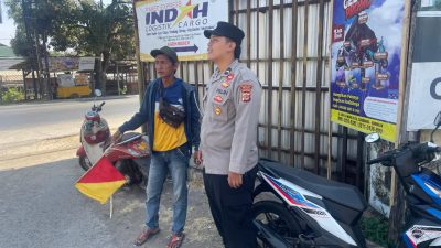 Polsek Beber Polresta Cirebon Gelar Patroli Siang: Sambangi Objek Vital dan Tertibkan Parkir Liar, Wujudkan Wilayah Aman dan Tertib