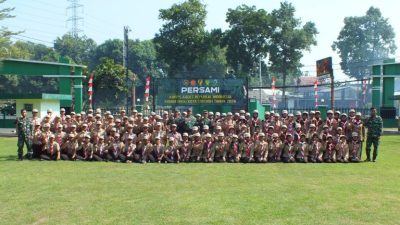 Dari PBB hingga Survival, Kodim 0614/Kota Cirebon Bentuk Karakter Peserta KKRI