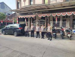 Amankan Ibadah Minggu di GBI Arjawinangun, Personel Polsek Arjawinangun Berikan Rasa Aman Bagi Jemaat