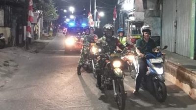 Kapolsek Bekasi Barat Pimpin Patroli 3 Pilar, Pastikan Situasi Wilayah Aman dan Kondusif
