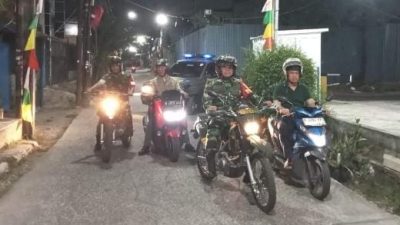 Kapolsek Bekasi Barat Pimpin Patroli 3 Pilar, Pastikan Situasi Wilayah Aman dan Kondusif